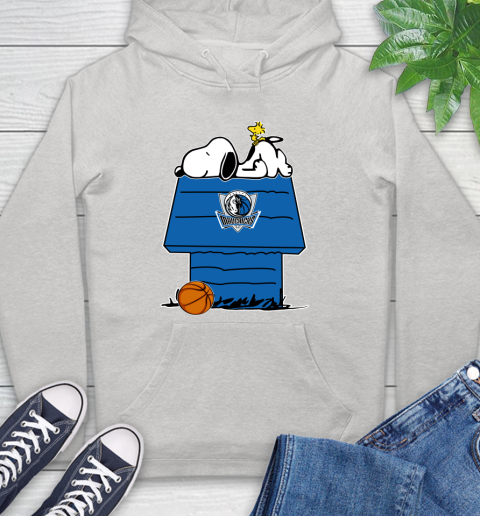 Dallas Mavericks NBA Basketball Snoopy Woodstock The Peanuts Movie Hoodie