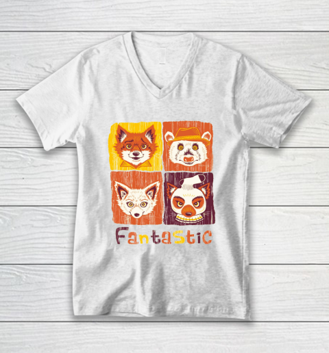 Mr. Fox The Fantastic V-Neck T-Shirt 2