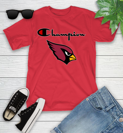 NFL Football Arizona Cardinals Champion Shirt Youth T-Shirt 8