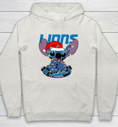 Detroit Lions NFL Football noel stitch Christmas Hoodie 8