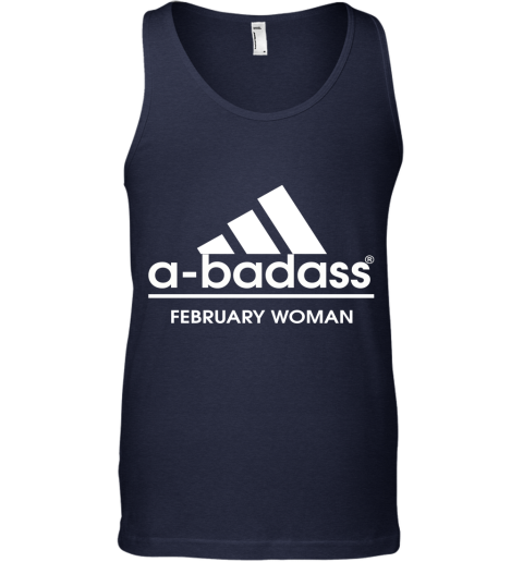 A Badass February Woman Are Born In March Tank Top