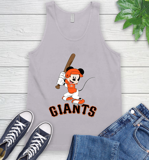 MLB Baseball San Francisco Giants Cheerful Mickey Mouse Shirt Tank Top 4