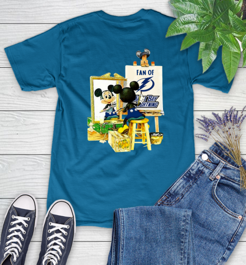 NHL Hockey Tampa Bay Lightning Mickey Drawing Shirt 89