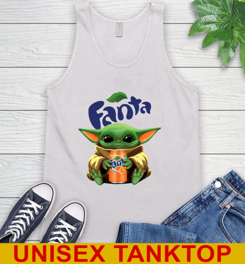 Star Wars Baby Yoda Hugs Fanta Soft Drink Shirt 70