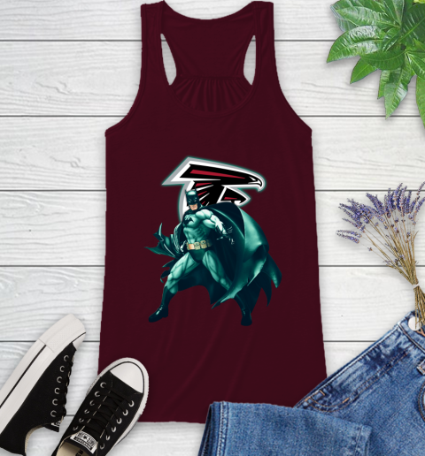 NFL Batman Football Sports Atlanta Falcons Racerback Tank 3