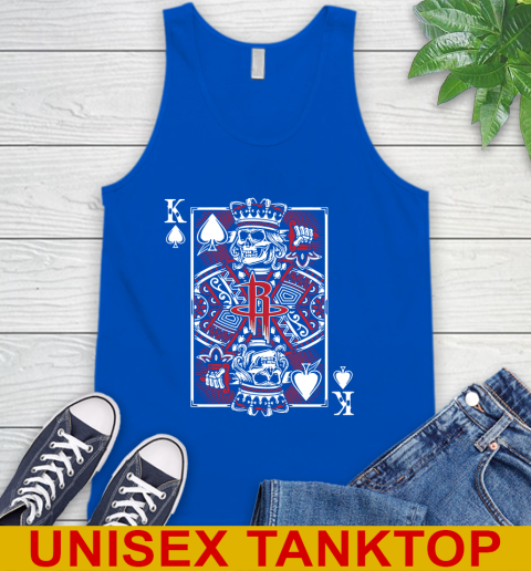 Houston Rockets NBA Basketball The King Of Spades Death Cards Shirt Tank Top 4