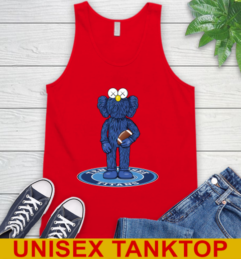 NFL Football Tennessee Titans Kaws Bff Blue Figure Shirt Tank Top 6