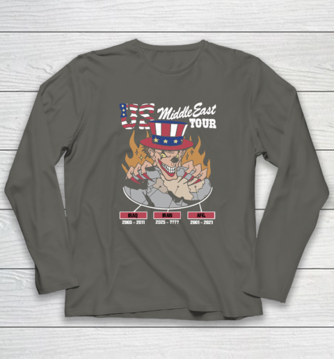 US Middle East Tour Iraq Iran AFG Long Sleeve T-Shirt 4