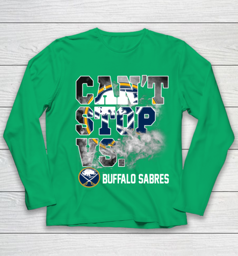 NHL Buffalo Sabres Hockey Can't Stop Vs Youth Long Sleeve 4
