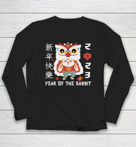 Happy Chinese New Year 2023 Year Of The Rabbit Long Sleeve T-Shirt