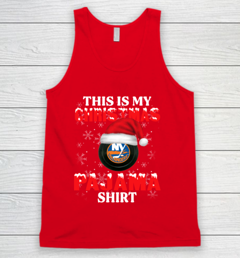New York Islanders This Is My Christmas Pajama Shirt NHL Tank Top 5