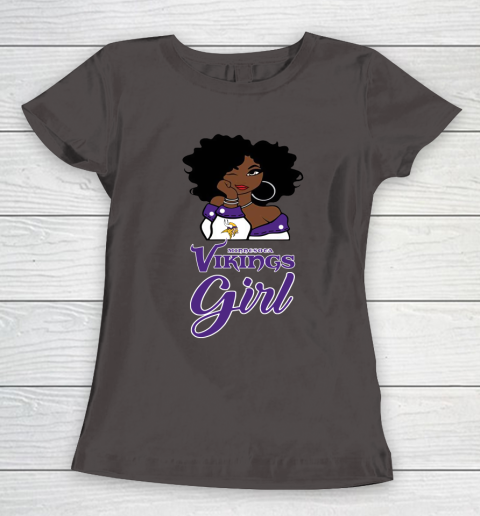 Minnesota Vikings Girl NFL Women's T-Shirt 9