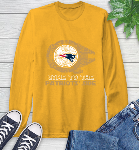 NFL Come To The New England Patriots Wars Football Sports Long Sleeve T-Shirt 2