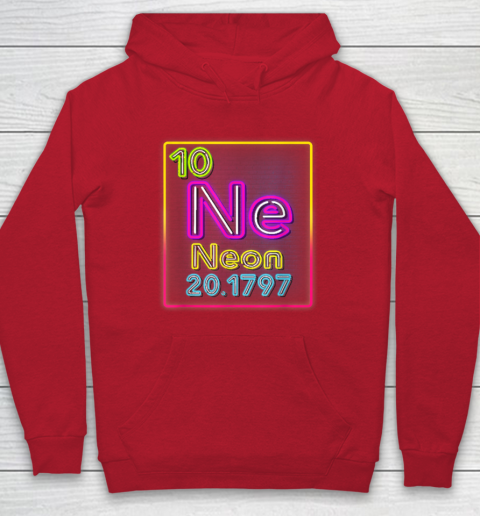 Neon Element Of The Chemistry Periodic Table For Scientists Hoodie 6
