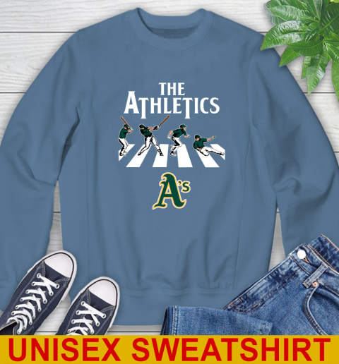 MLB Baseball Oakland Athletics The Beatles Rock Band Shirt Sweatshirt 10
