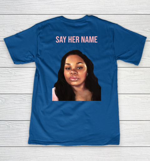 Arrest the cops who killed Breonna Taylor- Say Her Name Women's V-Neck T-Shirt 15