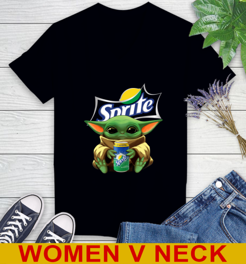 Star Wars Baby Yoda Hugs Sprite Soft Drink Shirt 78