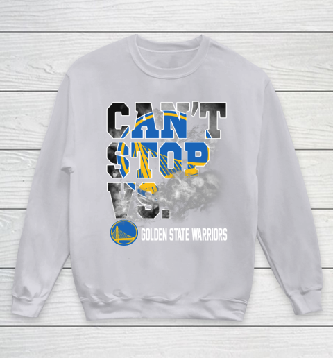 NBA Golden State Warriors Basketball Can't Stop Vs Youth Sweatshirt 3