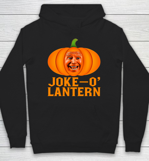 Joke O Lantern Funny Anti Biden Halloween Pumpkin Hoodie