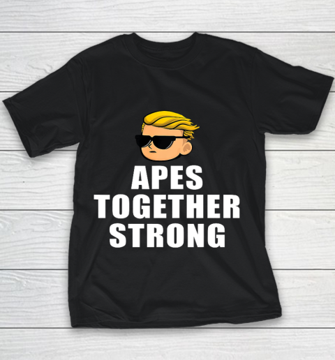Apes Together Strong Funny WSB Stonks Meme Youth T-Shirt