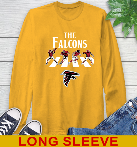 NFL Football Atlanta Falcons The Beatles Rock Band Shirt Long Sleeve T-Shirt 2