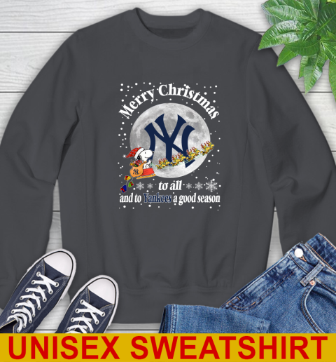 New York Yankees Merry Christmas To All And To Yankees A Good Season MLB Baseball Sports Sweatshirt 7