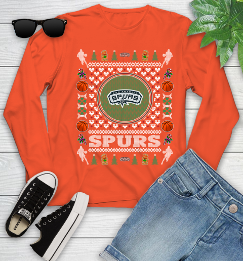 San Antonio Spurs Merry Christmas NBA Basketball Loyal Fan Ugly Shirt 126