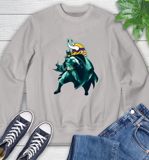 NFL Batman Football Sports Minnesota Vikings Sweatshirt 12