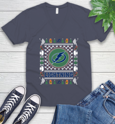 Tampa Bay Lightning Merry Christmas NHL Hockey Loyal Fan Ugly Shirt 54