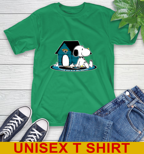 NFL Football Jacksonville Jaguars Snoopy The Peanuts Movie Shirt T-Shirt 7