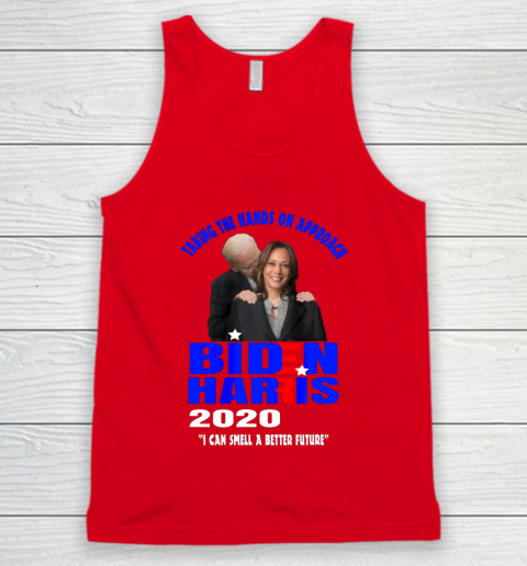 Anti Joe Biden Kamala Harris Hands On Can Smell The Future Tank Top 5