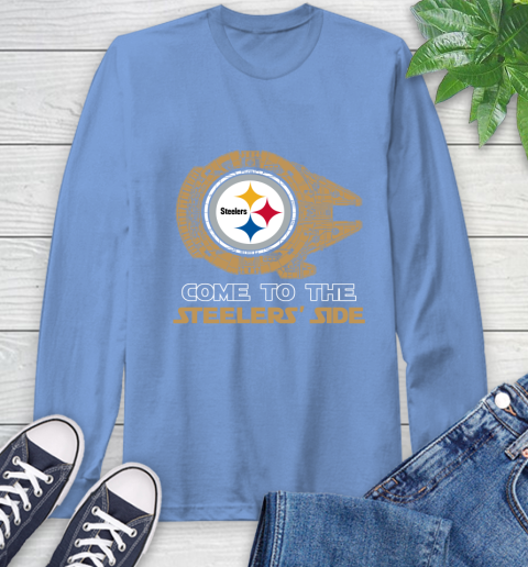 NFL Come To The Pittsburgh Steelers Wars Football Sports Long Sleeve T-Shirt 12