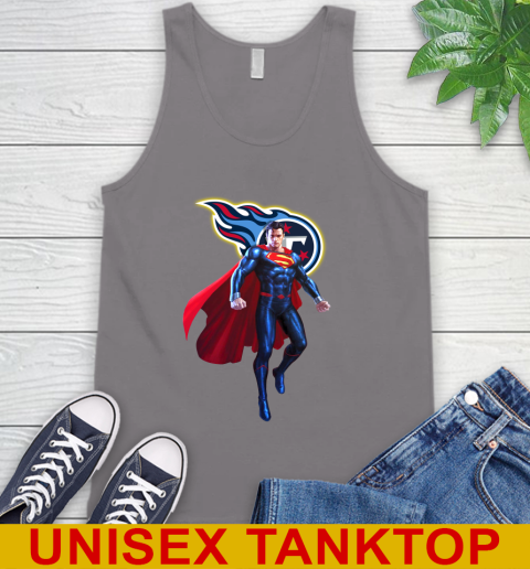 NFL Superman DC Sports Football Tennessee Titans Tank Top 7