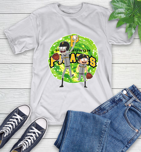 MLB Pittsburgh Pirates Rick And Morty Baseball Sports T-Shirt 12