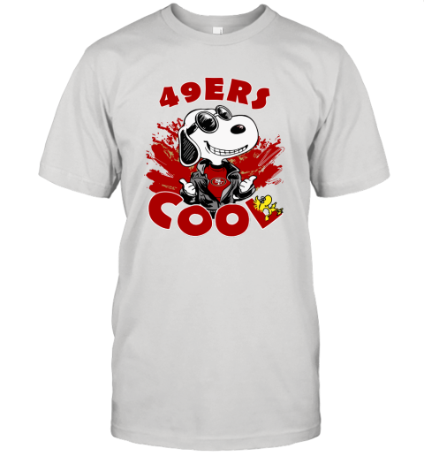 San Francisco 49ers Snoopy Joe Cool We're Awesome Shirt