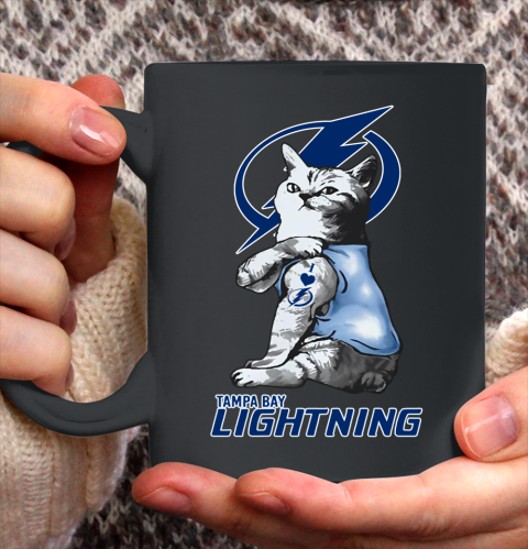 NHL My Cat Loves Tampa Bay Lightning Hockey Ceramic Mug 11oz