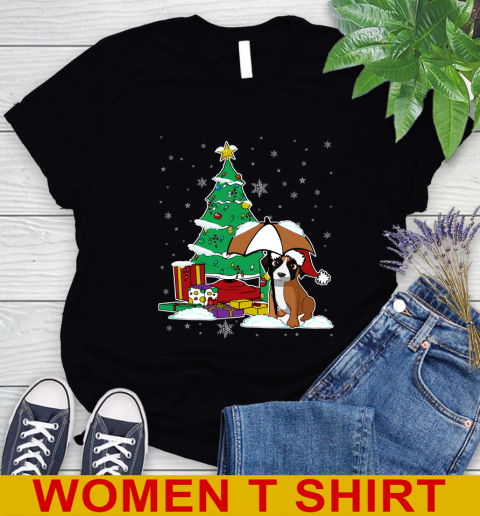 Boxer Christmas Dog Lovers Shirts 85