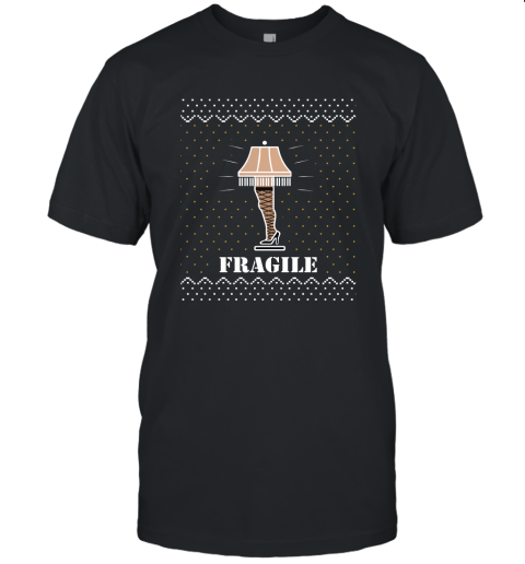 Fragile Leg Lamp Christmas Story Adult Unisex Jersey Tee