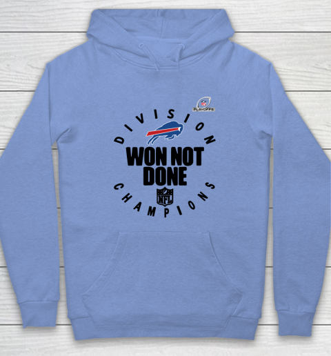 Buffalo Bills East Champions 2020 NFL Playoffs Division Won Not Done Hoodie 7