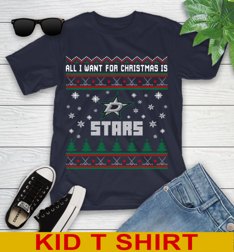 Dallas Stars NHL Hockey All I Want For Christmas Is My Team Sports 98