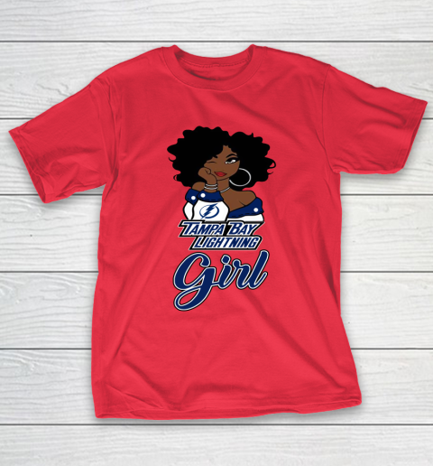 Tampa Bay Lightning Girl NHL T-Shirt 10