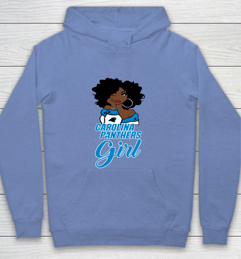 Carolina Panthers Girl NFL Youth Hoodie 10