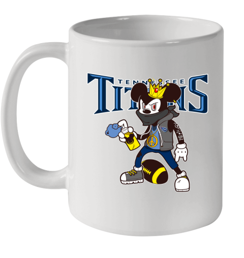 Tennessee Titans NFL Football Mickey Peace Sign Sports Ceramic Mug 11oz