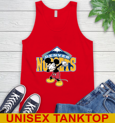 Denver Nuggets NBA Basketball Dabbing Mickey Disney Sports Tank Top 6