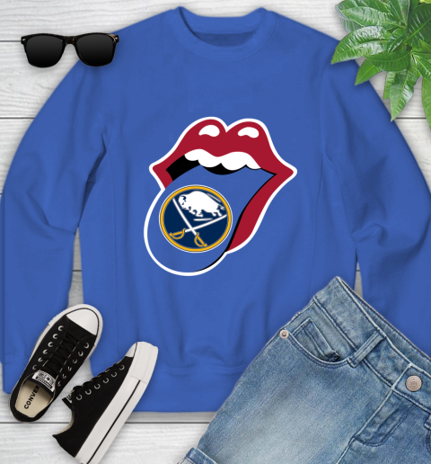 Buffalo Sabres NHL Hockey Lips I Root For My Team Adoring Fan 122
