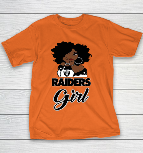 Oakland Raiders Girl NFL Youth T-Shirt 7