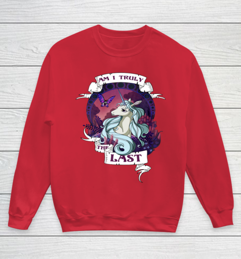 I am truly the last unicorn Youth Sweatshirt 7