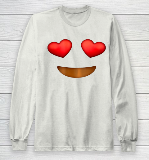 Heart with eyes hoodie deals