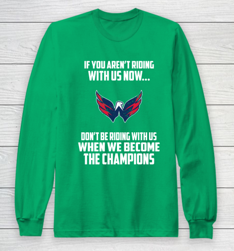 NHL Washington Capitals Hockey We Become The Champions Long Sleeve T-Shirt 4