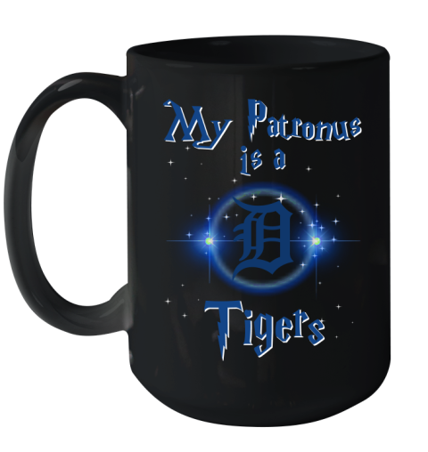 MLB Baseball Harry Potter My Patronus Is A Detroit Tigers Ceramic Mug 15oz